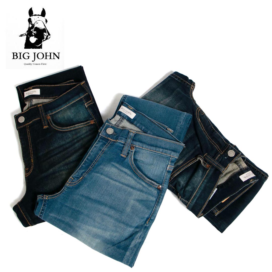 【クーポン配布!】メンズ BIG JOHN ビッグジョン COMPLETE FREE スリムテーパード 品番:BJM105F 254 252 232|HANGERS Store