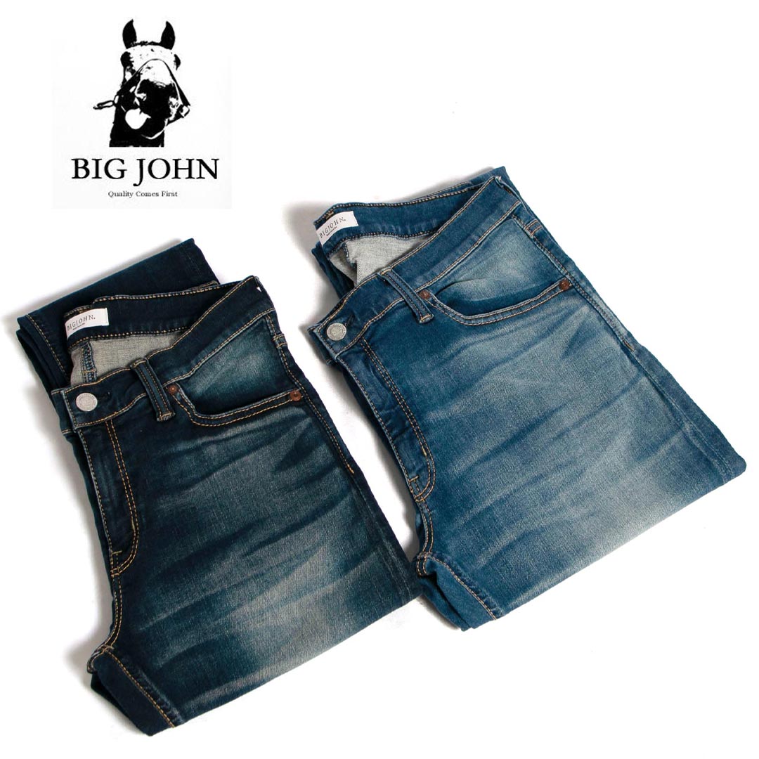 【クーポン配布!】メンズ BIG JOHN ビッグジョン COMPLETE FREE スキニー ハイパーストレッチデニム 品番:BJM305F 252,254|HANGERS Store