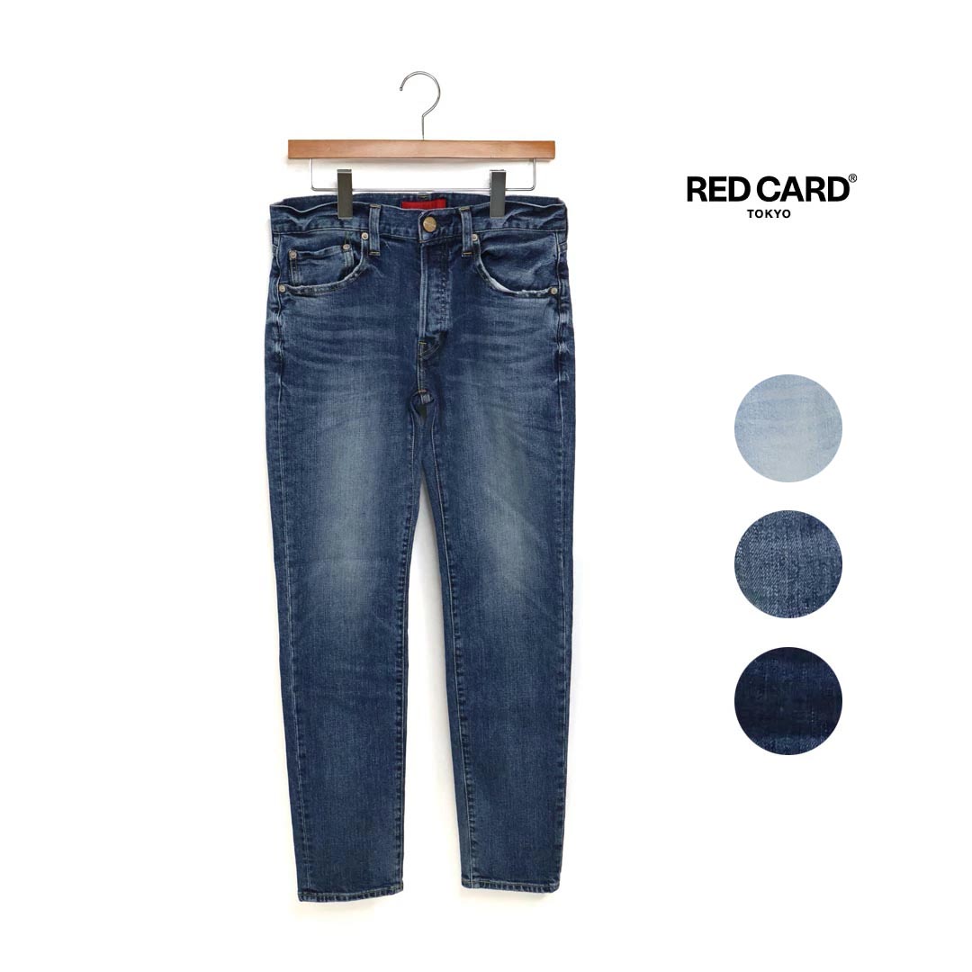 楽天市場】レッドカード RED CARD リズム テーパードデニムパンツ