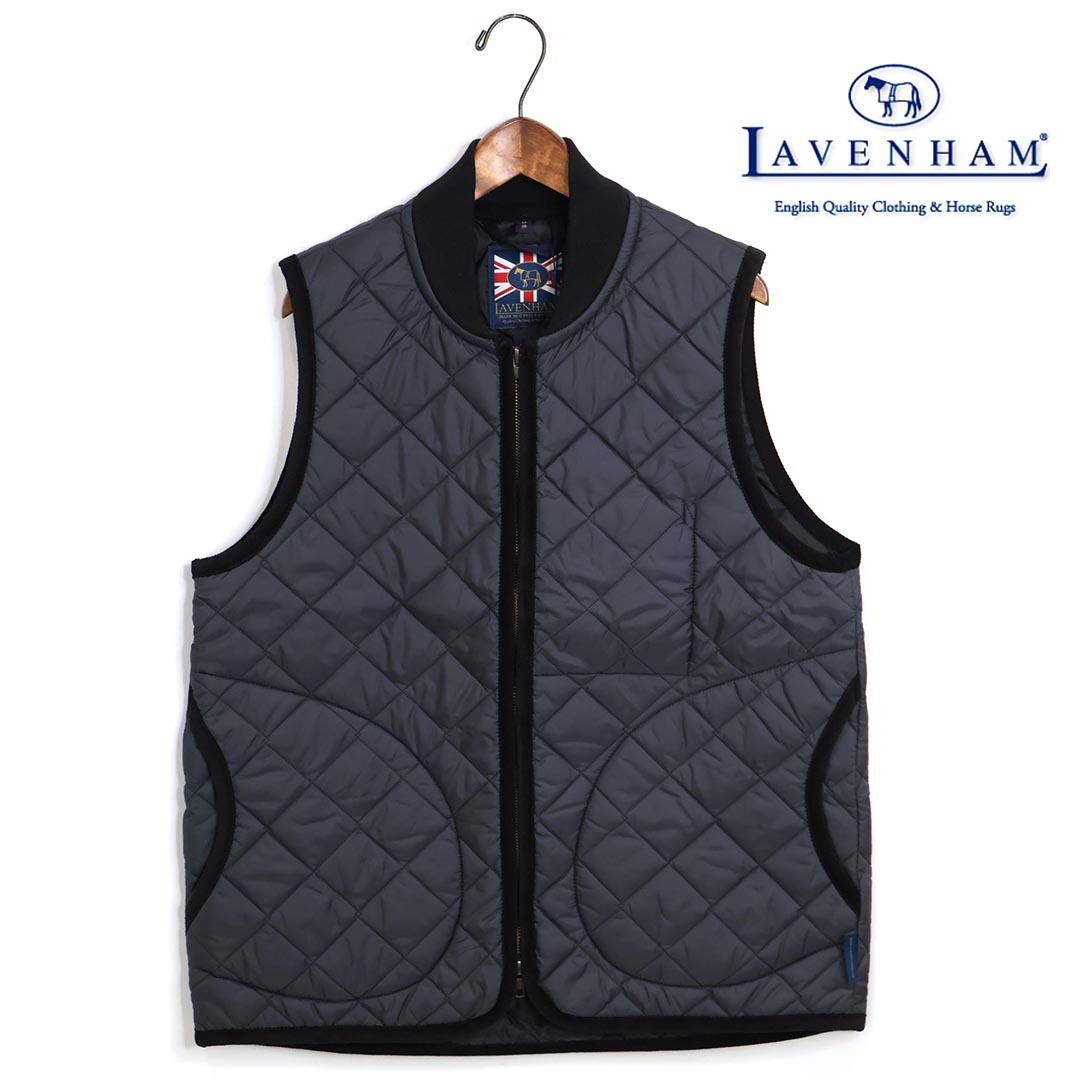 楽天市場】☆【SALE】メンズ LAVENHAM ラベンハム ZIP BOMBER GILET