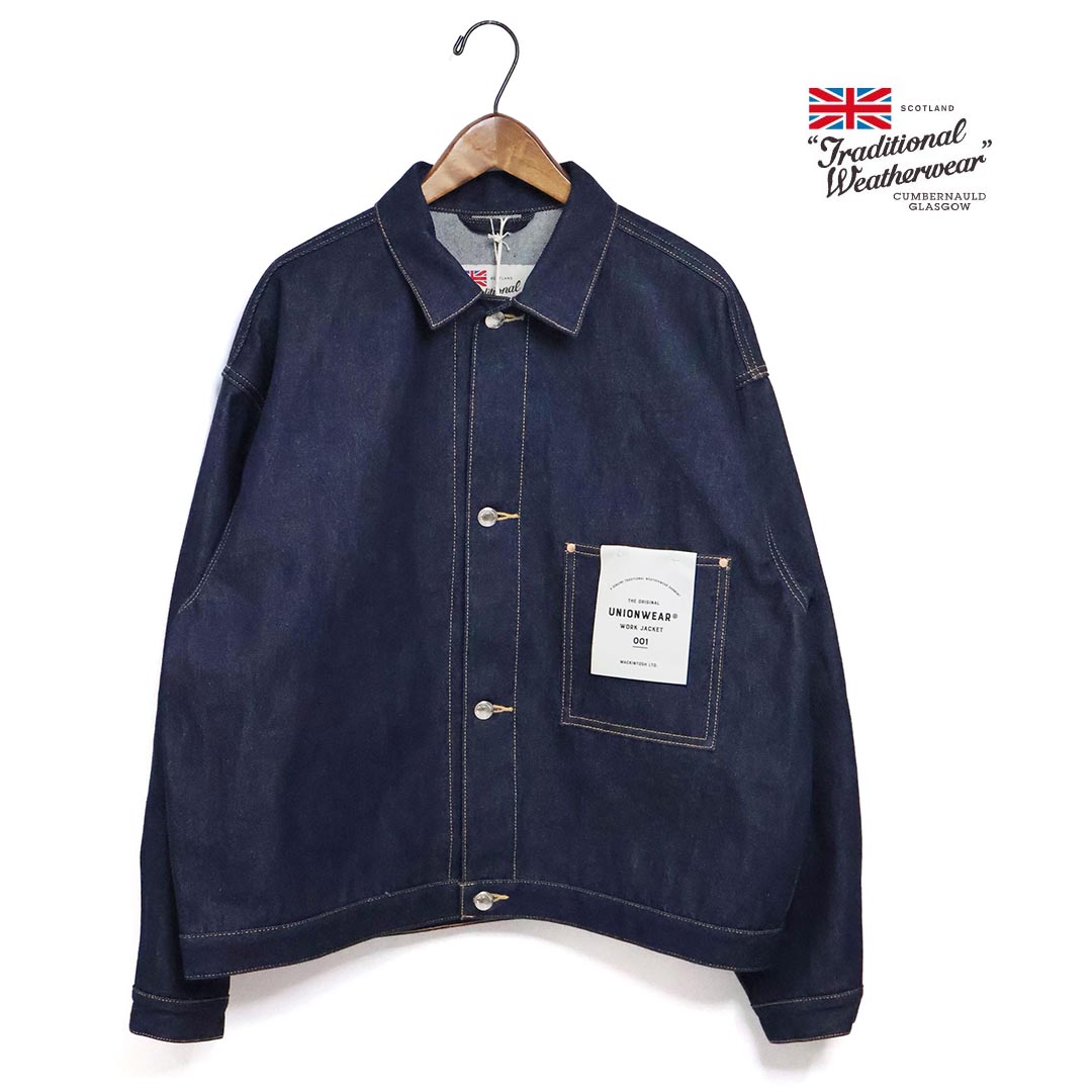 メンズ Traditional Weatherwear トラディショナル ウェザーウェア UNIONWEAR WORK JACKET 001D ワークジャケット 品番：G261CIFBL0388EM