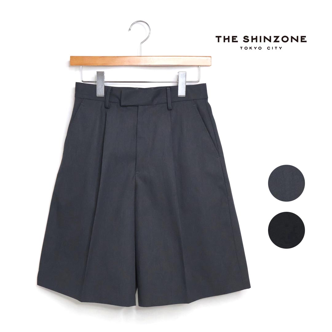 【クーポン券別れ別れ！】☆☆【SALE】レディース THE SHINZONE ザシンゾーン サマーギャバジンハーフパンツ 品番:25MMSPA01【30%OFF】