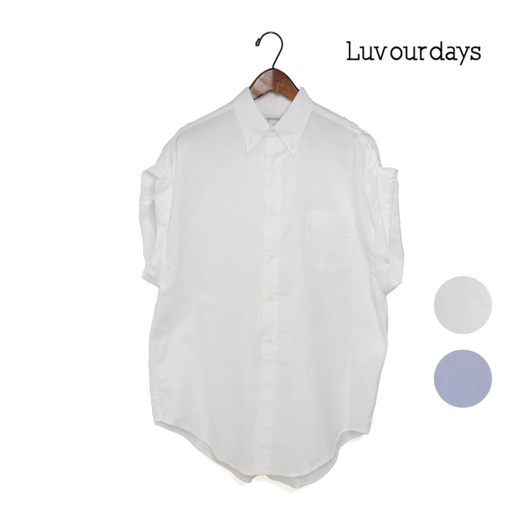 ☆【SALE】レディース LUV OUR DAYS ラブアワーデイズ ボタンダウンシャツ 品番:LV-SH5110【20％OFF】【クーポン対象外】｜HANGERS Store