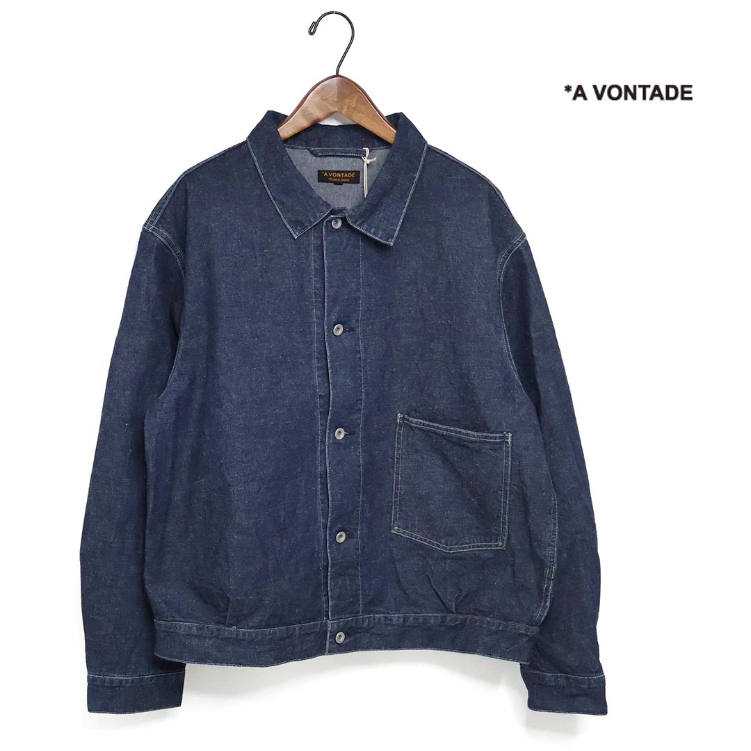 メンズ A VONTADE ア ボンタージ Coal Mine Denim Blouse コールマインブラウス デニムジャケット 品番：VTD-0541-JK2 27,720円