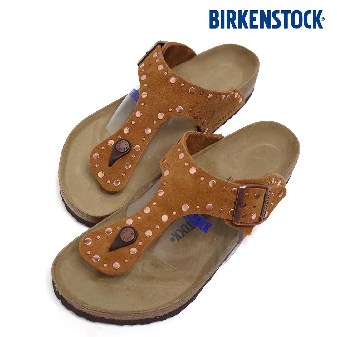 メンズ BIRKENSTOCK ビルケンシュトック Gizeh Rivet ギゼ リベット 品番：1031649(幅広) スエードレザー サンダル 日本正規店｜HANGERS Store