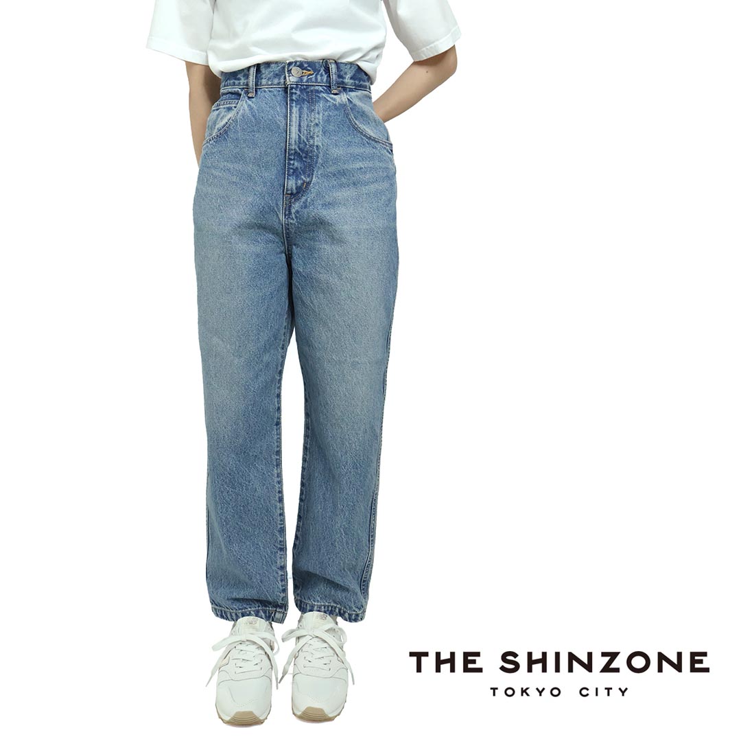 ★レディース THE SHINZONE ザ シンゾーン NEW CARROT DENIM PANTS ニューキャロットデニム 品番：25SMSPA03