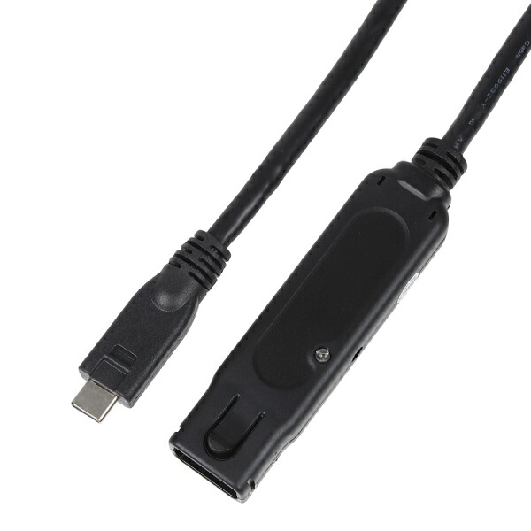 USBケーブル USB3.2 Gen2 タイプCオス-タイプCメス 5m アクティブ延長ケーブル(データのみ対応) US3CMAF050 スターケーブル【在庫品】