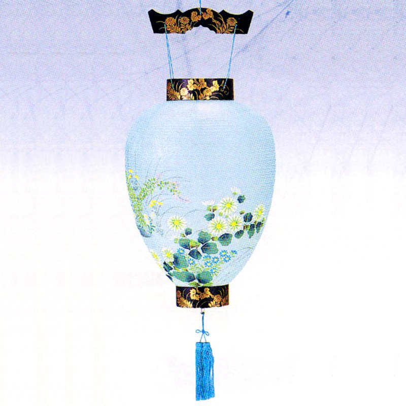 楽天市場】[AS] 盆提灯 岐阜提灯 [極上 柾] No42 [提灯箱付] [芯立て