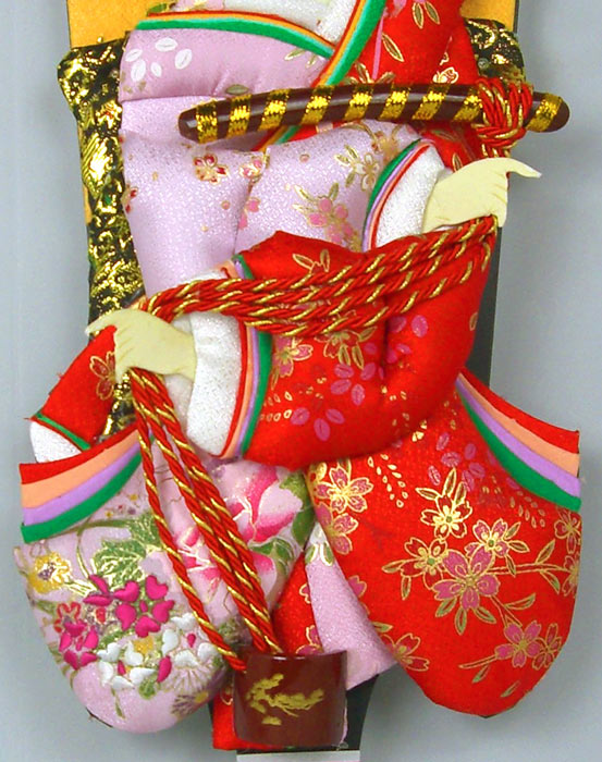押絵羽子板15号汐汲