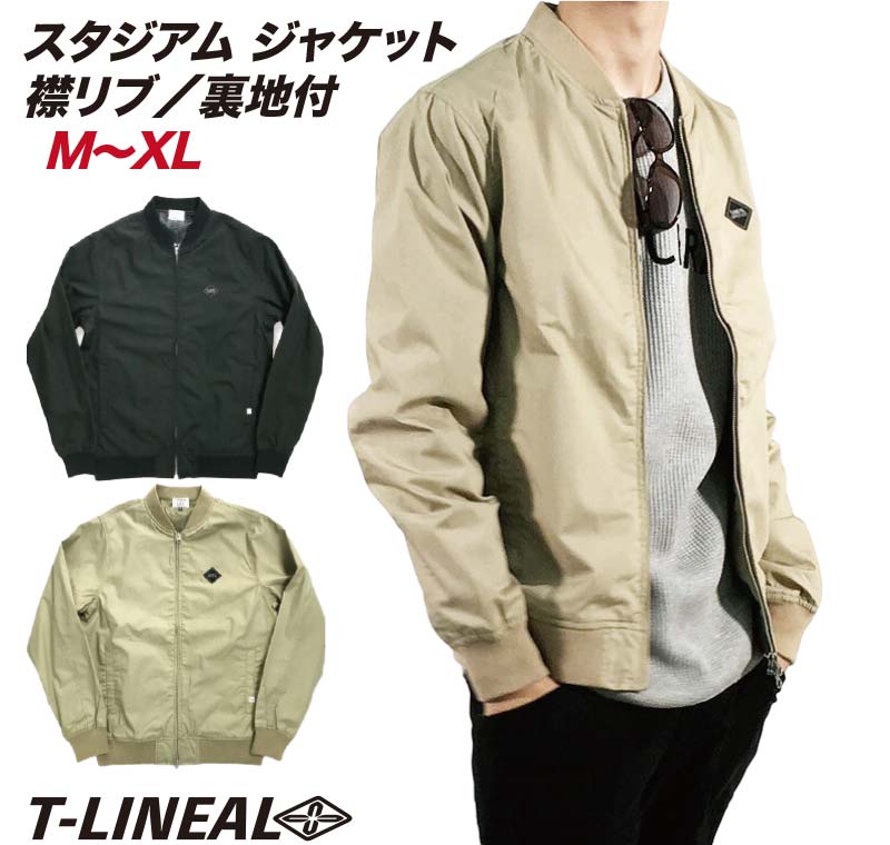 楽天市場 スタジアムジャケット メンズ ジャケット アウター スタジャン ブルゾン ジャンバー 大きいサイズ 上着 撥水 作業着 カジュアル サーフ サーフブランド アメカジ ミッションベイ
