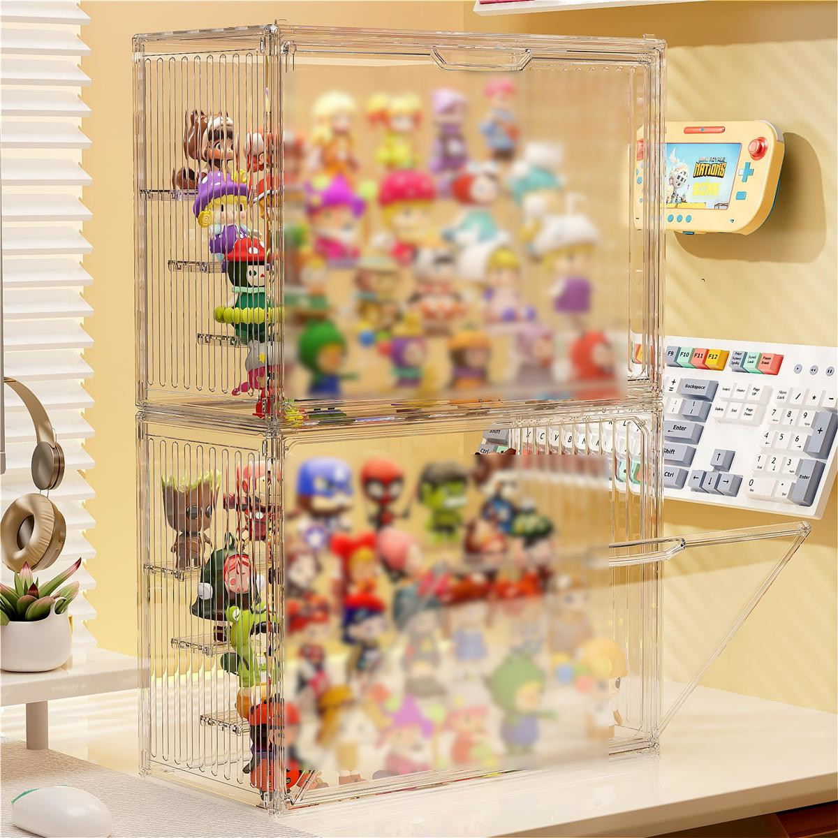 楽天市場】JOYZANフィギュアケースアクリル透明コレクションケース卓上