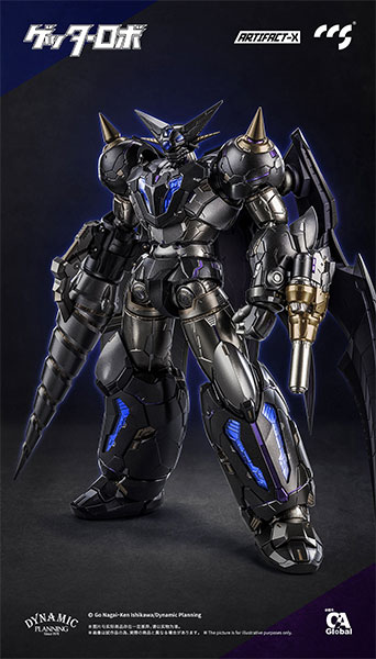 C&A Global Ltd. × CCSTOYS ARTIFACT-Xシリーズ ブラックゲッター 合金可動フィギュア
