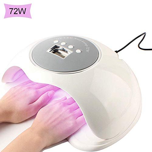 Liarty 固まる役立つことuv右翼手 72w Led ネイルドライヤー マニキュア用 ご機嫌権 ネイルライト ジェルネイル ライト 高速自動車道路硬化技法 Lisaproject Eu