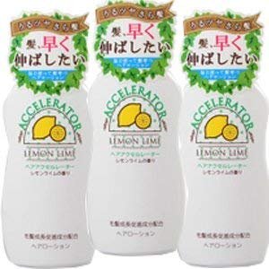 薬部外威風 ヘアアクセルレーターl ジャックレモンライムのアロマ 150ml 3個後景 加美乃布帛本舗 Ficap Fr