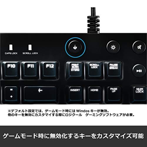 日本産 楽天市場 Logicool G ゲーミングキーボード 有線 G610bl 日本語配列 青軸 メカニカルキーボード 専用メディアコントロール カスタムボタンマクロ 国内正規品 Starford 在庫一掃 Tadawul Ly