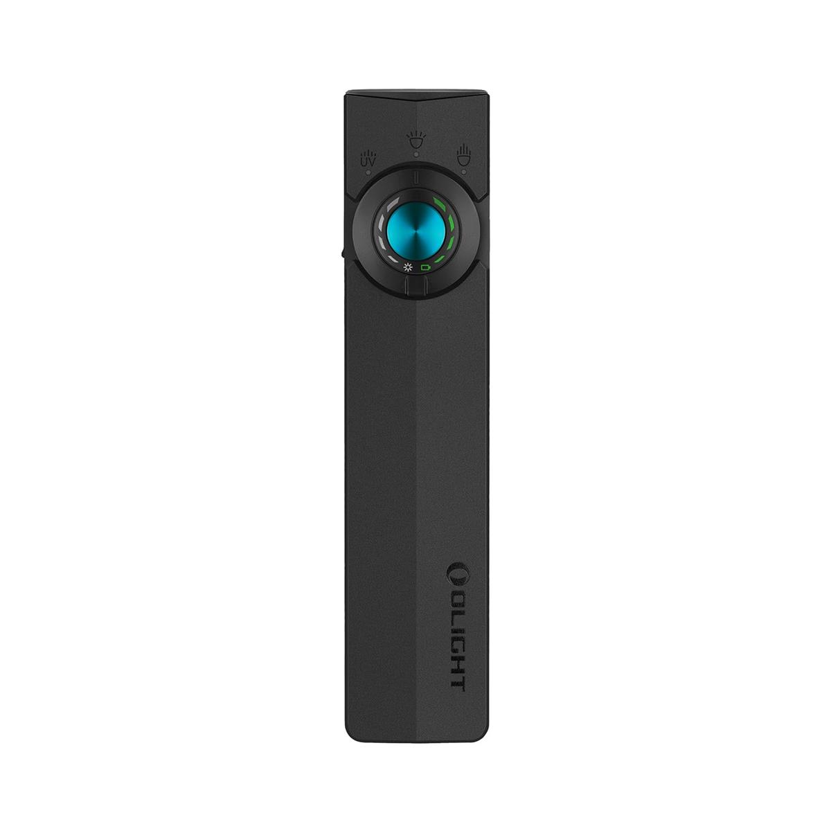 OLIGHT(オーライト) ArkPro ledライト EDC フラットフラッシュライト スポット 広角 UV 緑の光束 4光源 1500ルーメン Type-C&MCC充電式 懐中電灯 強力 防災 停電対策 登山 キャンプ 屋外 作業用(マットブラック)|STARFORD