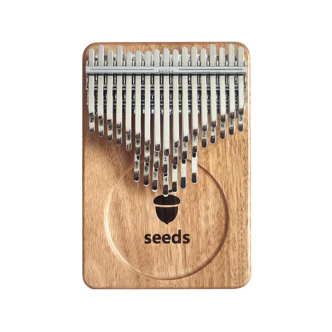 seeds 34キー カリンバ　終売モデル Seeds 17/21/24/34 Keys Kalimba B C Note Professional Thumb