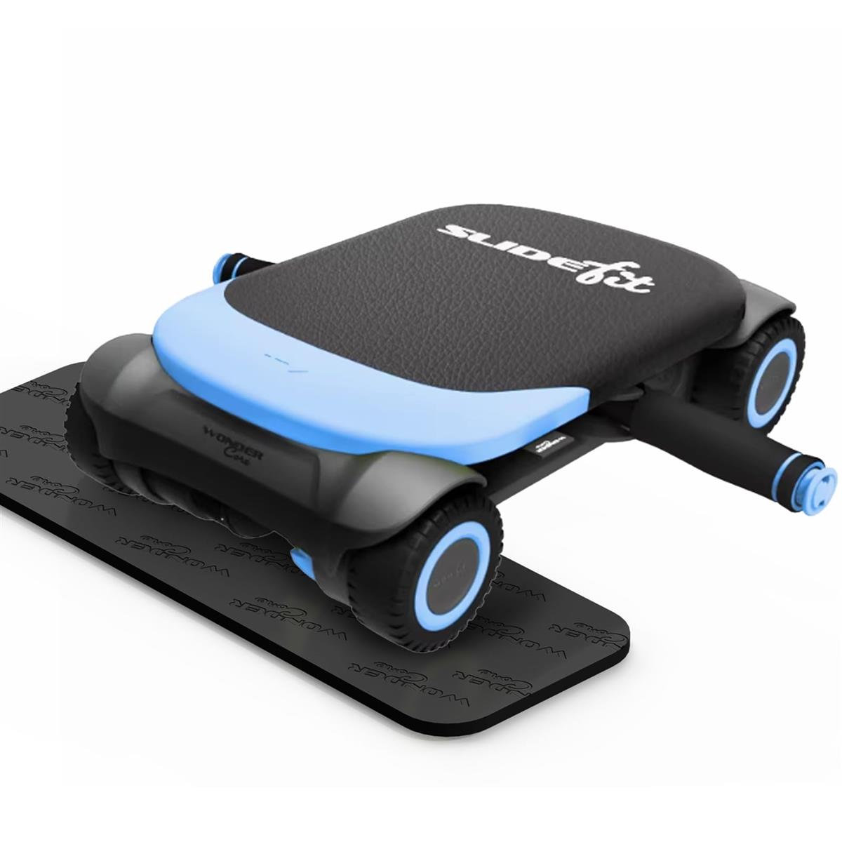 ワンダーコア Slide Fit - 腹筋巻き 4輪 傾倒押しとどめる 助けること役立つこと オート戻ること アブ巻き 中核グループ調教師 静音 腹筋機械 腹筋機械 食事制限物の具 体幹形づくる 筋トレ 有O運動すること 住まい 厄介なもの自然調整可 男女兼用 未経験者/上級者 膝引っ敷き付き添い人。 スポーツ・アウトドア-その他