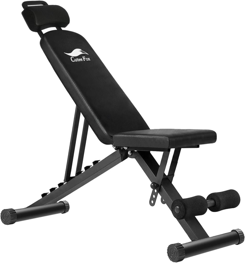 トレーニングベンチ 楽天市場】CuteeFox トレーニングベンチ インクラインベンチ