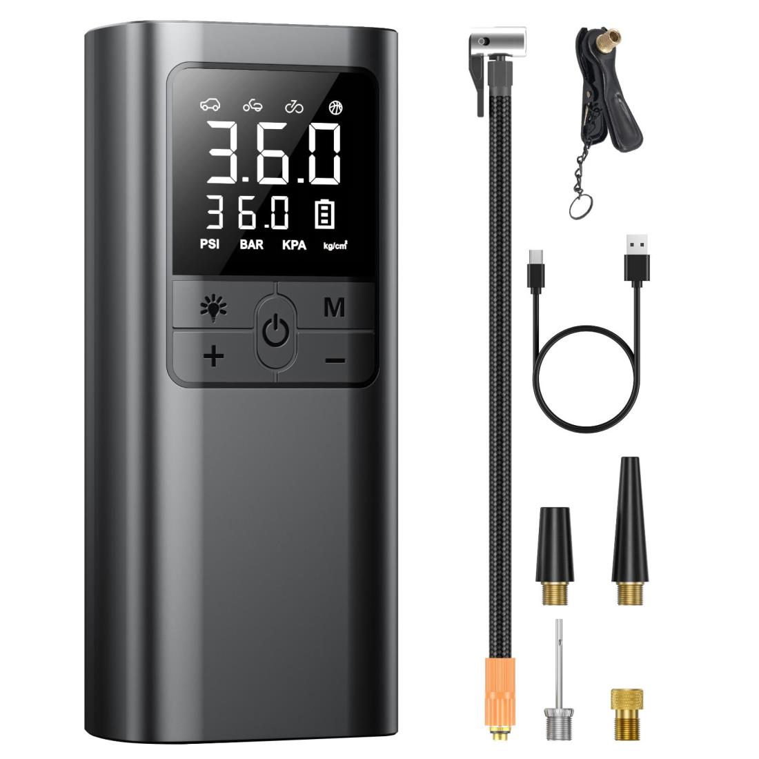 楽天市場】自転車 空気入れ 電動空気入れ バイク 車 仏/英/米式バルブ