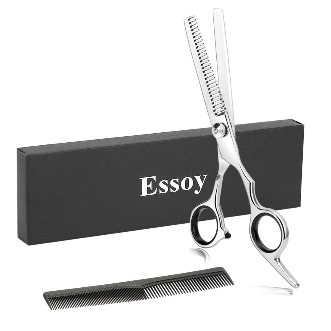 【楽天市場】Essoy すきばさみ 散髪はさみ 髪切りハサミ プロ仕様子 セルフカット スキバサミ 歯はさみ 子供 大人 家庭用 初心者