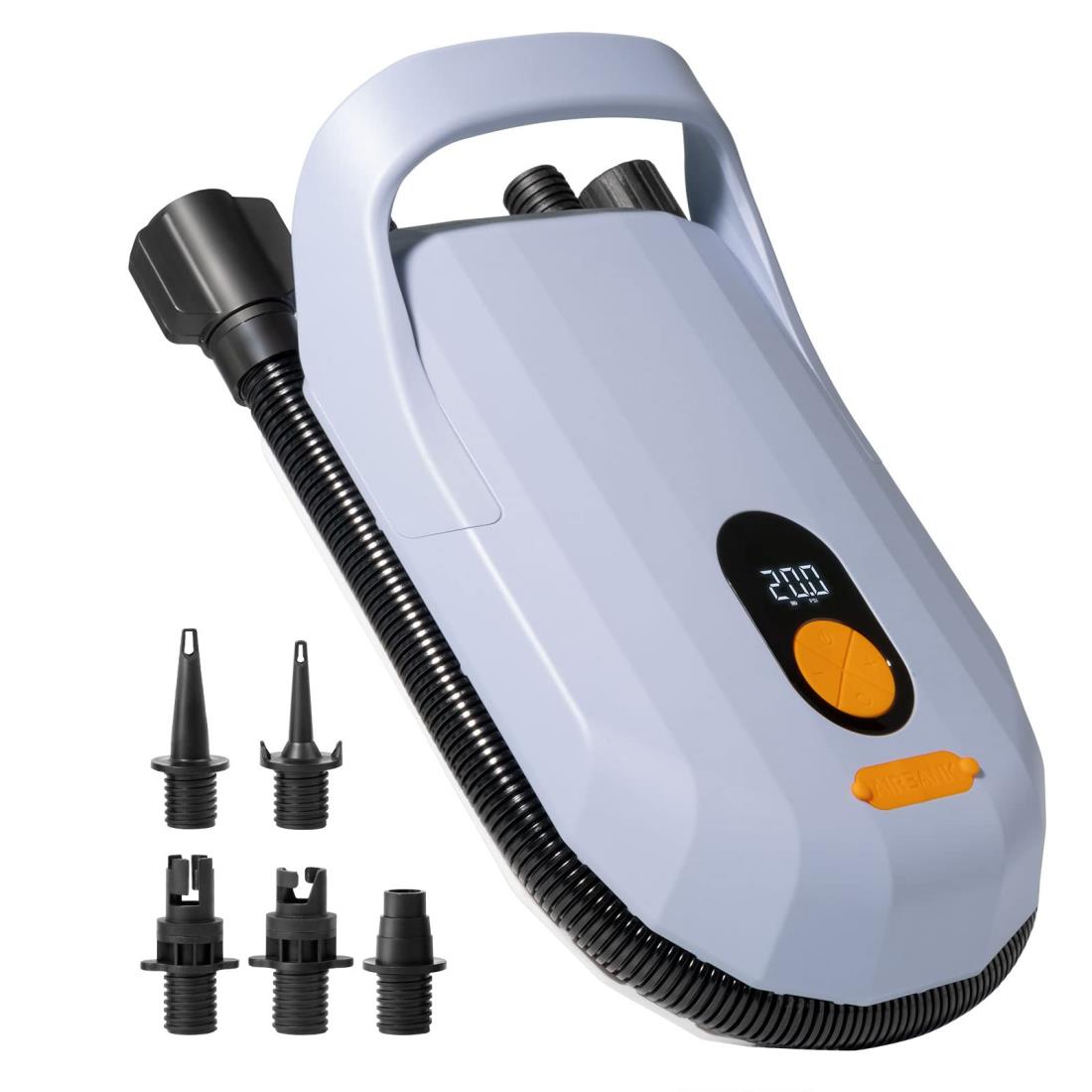 楽天市場】AIRBANKサップ電動空気入れパドルボードポンプ