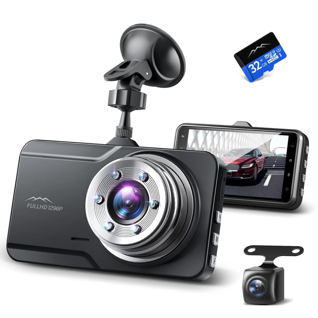 ドライブレコーダー　前後2カメラ　新品未開封　comtec コムテック 新商品 ドライブレコーダー 前後2カメラ ZDR065 日本