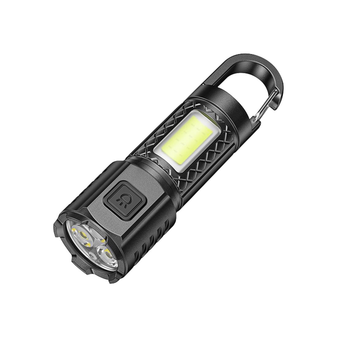 【楽天市場】Seeshopo LED 懐中電灯 小型 充電式 高輝度チップ搭載 フラッシュライト3モード調光 COBライト Type-C充電式