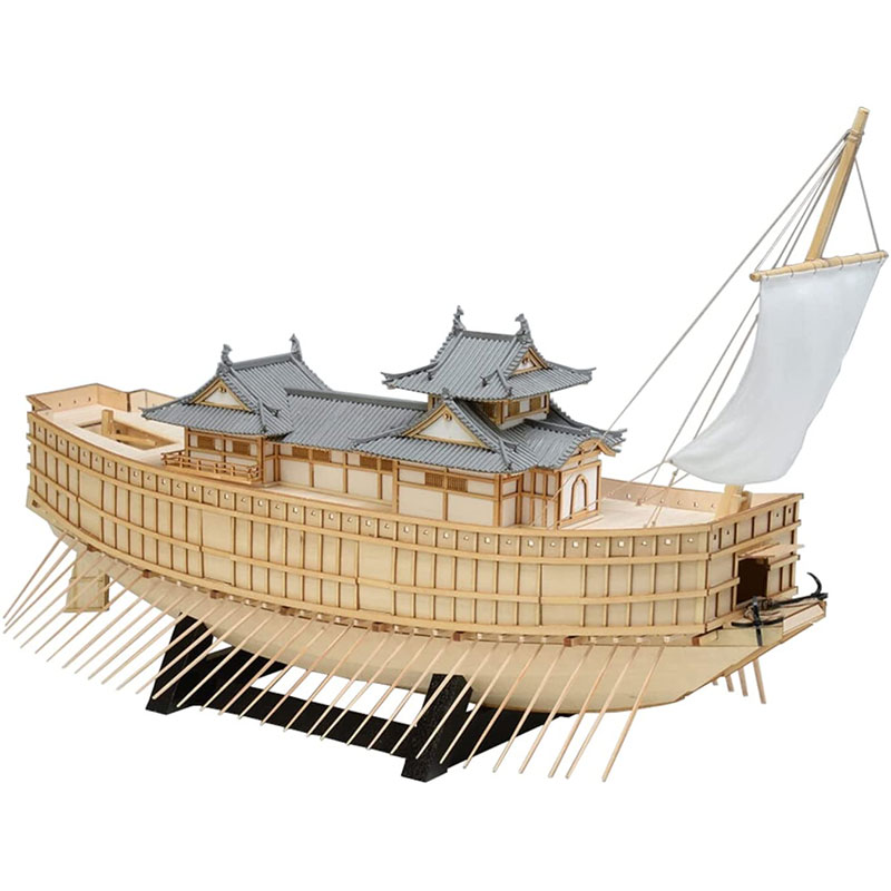 ウッディジョー 木製帆船模型 1/100 安宅船 あたけぶね｜ホビー＆雑貨のお店　スターゲート