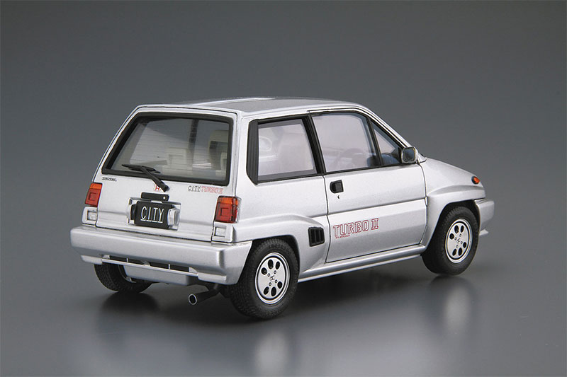 アオシマプラモデル1/24ザ・モデルカーNo.60ホンダAAシティターボII'85