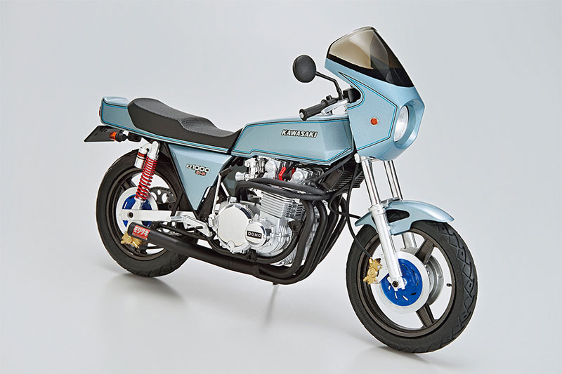 アオシマ プラモデル 1/12 ザ・バイク No.44 カワサキ KZT00D Z1-R '77 カスタム | ホビー＆雑貨のお店　スターゲート