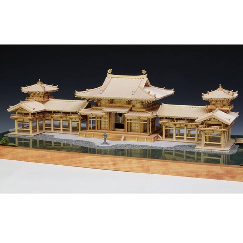 ウッディジョー 建築 1/120平等院 鳳凰堂：ホビー＆雑貨のお店 スター