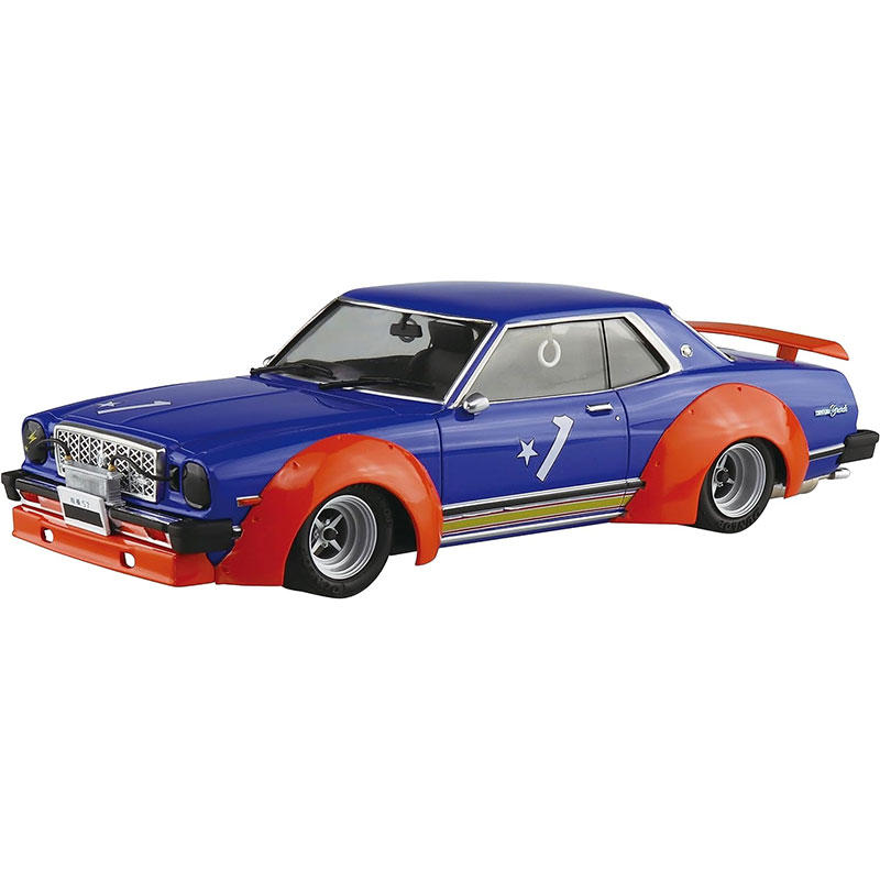 楽天市場】アオシマ プラモデル 1/24 ワークスの鷹 No.5 ケンメリ4Dr