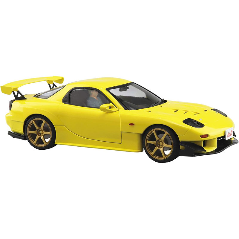 アオシマ プラモデル 1/24 頭文字D No.15 高橋啓介 FD3S RX-7 プロジェクトD仕様 ドライバーフィギュア付画像