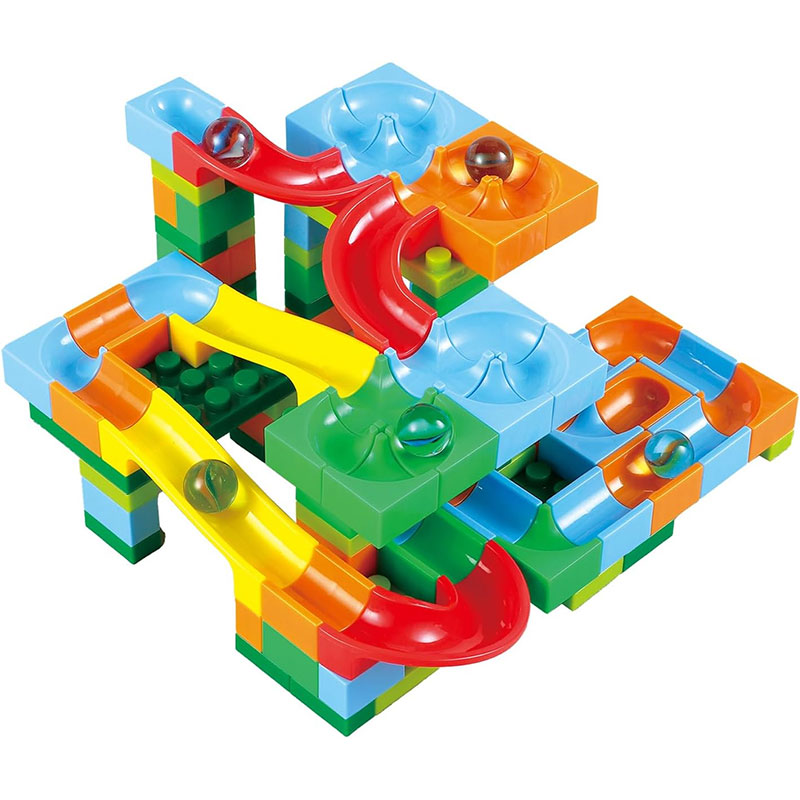 楽天市場】カラフルころころ迷路ブロックスーパー DX(123ピース)(123