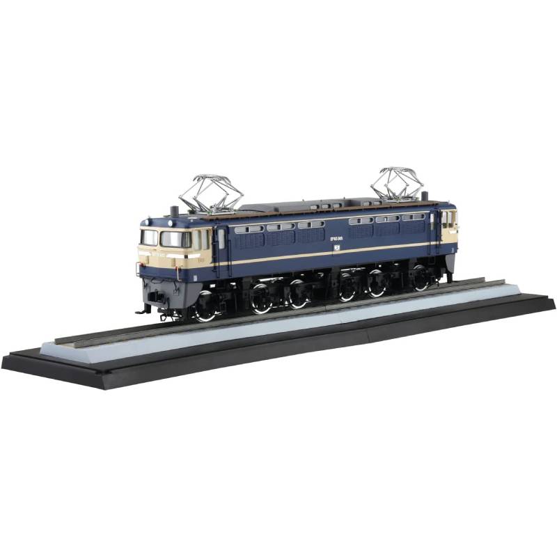 アオシマ プラモデル 1/50 電気機関車 No.1 EF65/60 アルミ車輪付き