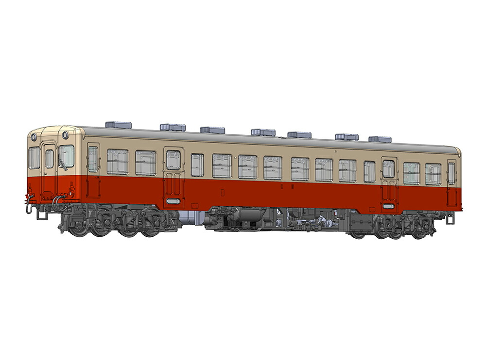 PLUM プラモデル 1/80 小湊鐵道キハ200形 前期型 ボディ着色済みキット