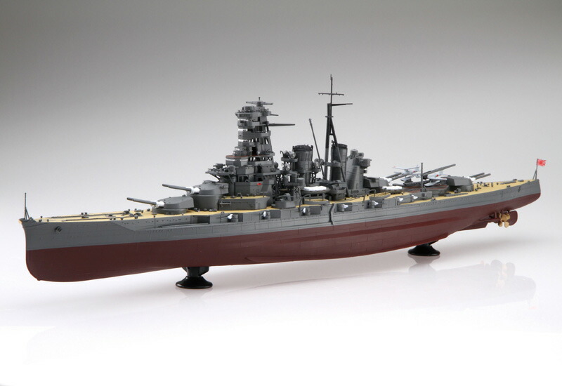 アオシマ プラモデル 1/350 アイアンクラッド 日本海軍 戦艦 霧島 リテイク