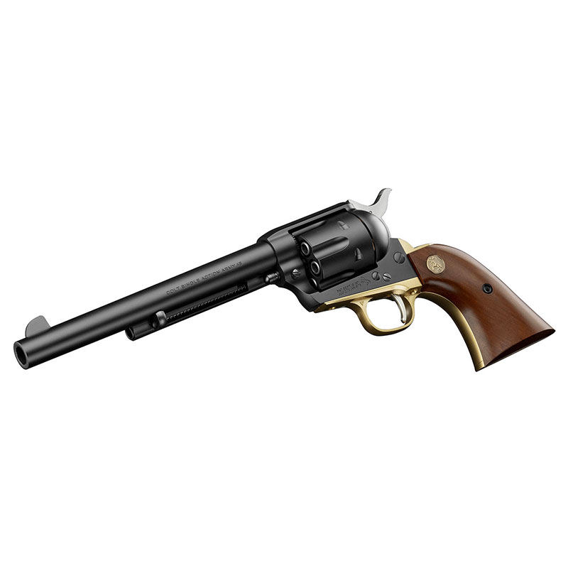 【5月30日再入荷予定】東京マルイ エアリボルバープロ No.5 SAA.45 キャバルリー 7-1/2インチカスタム 10才以上用