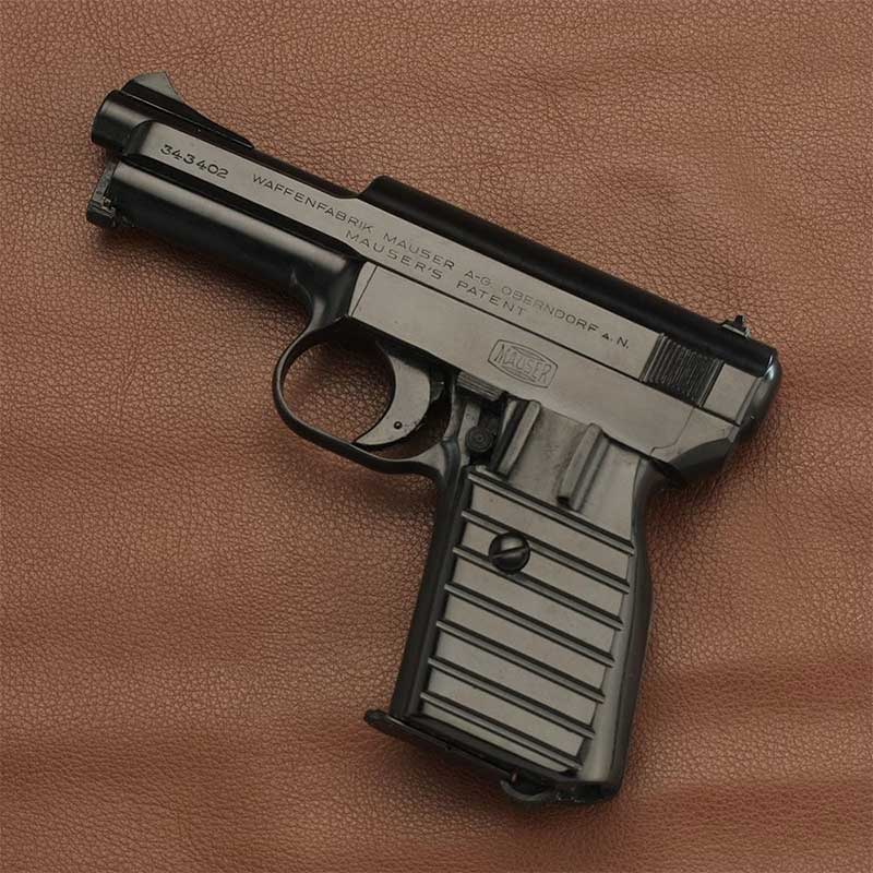 留之助商店 樹脂製無可動銃 モーゼル M1914 アンクルタイプ