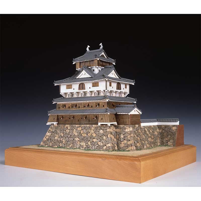 ウッディジョー 木製模型 1/150 岩国城