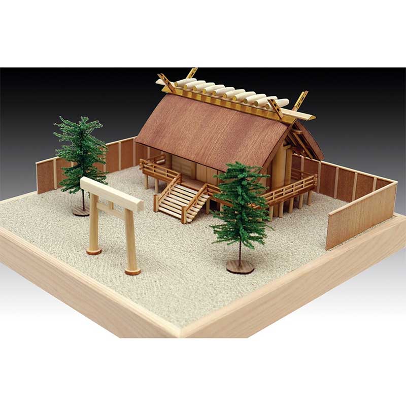 楽天市場】[完成品］ 伊勢神宮・内宮 ケース付き ミニ18サイズ 神社