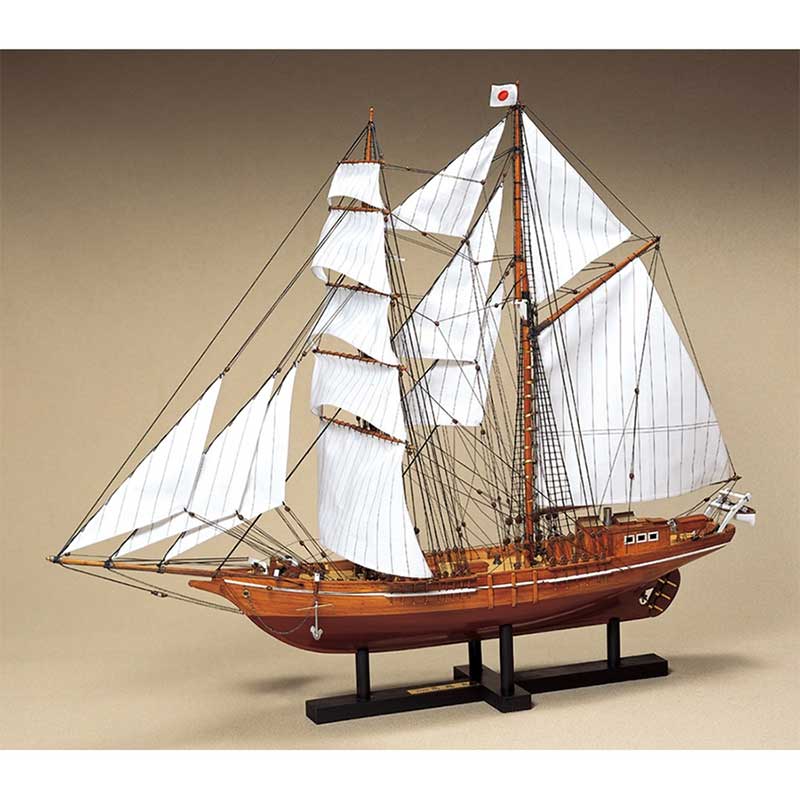 ウッディジョー 木製帆船模型 1/70 忍路丸