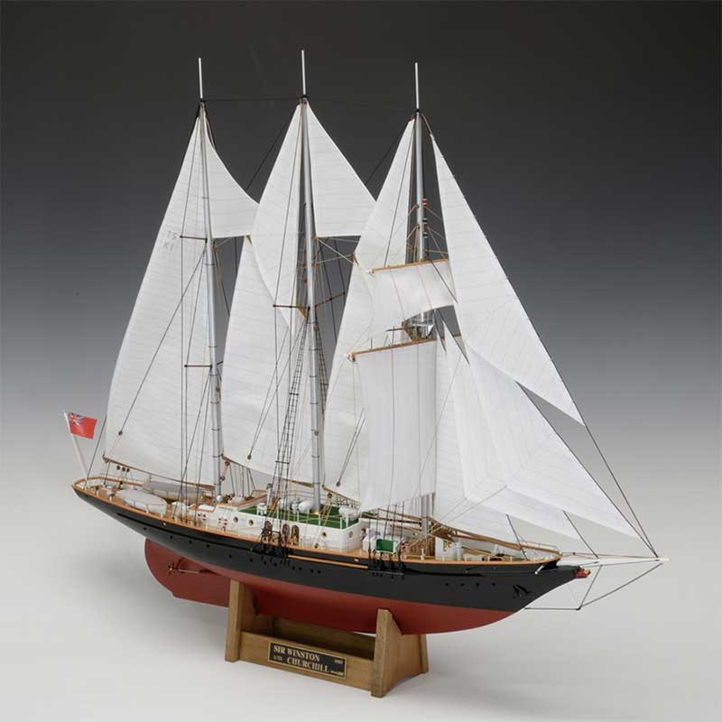 ウッディジョー 木製帆船模型 1/75 サー・ウィンストン・チャーチル