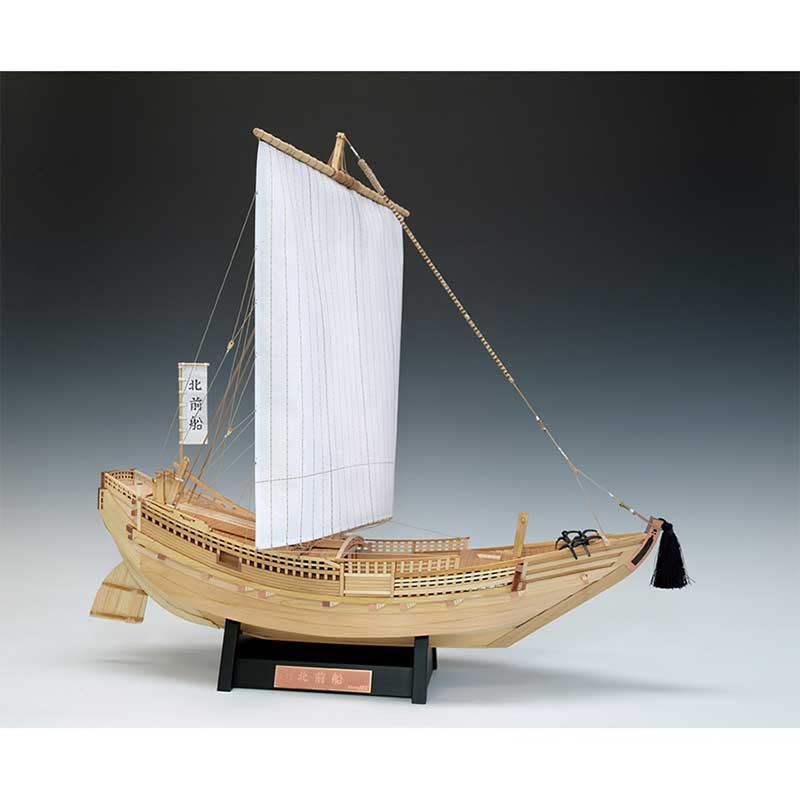 ウッディジョー 木製帆船模型 1/72 北前船
