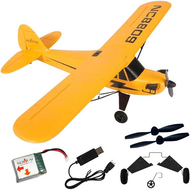 楽天市場】ハイテック 完成品ラジコン飛行機 2.4GHz エアープレーン