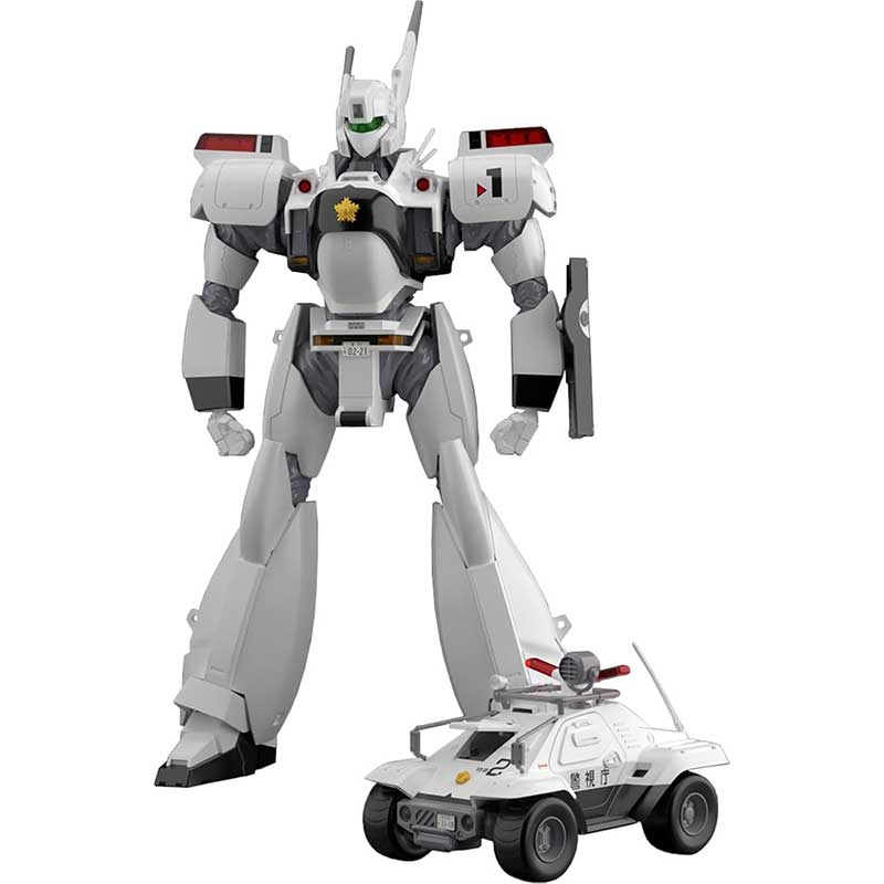 アオシマ プラモデル 1/43 ACKS No.MP-01 機動警察パトレイバー AV-98 イングラム1号機＋98式特型指揮車セット