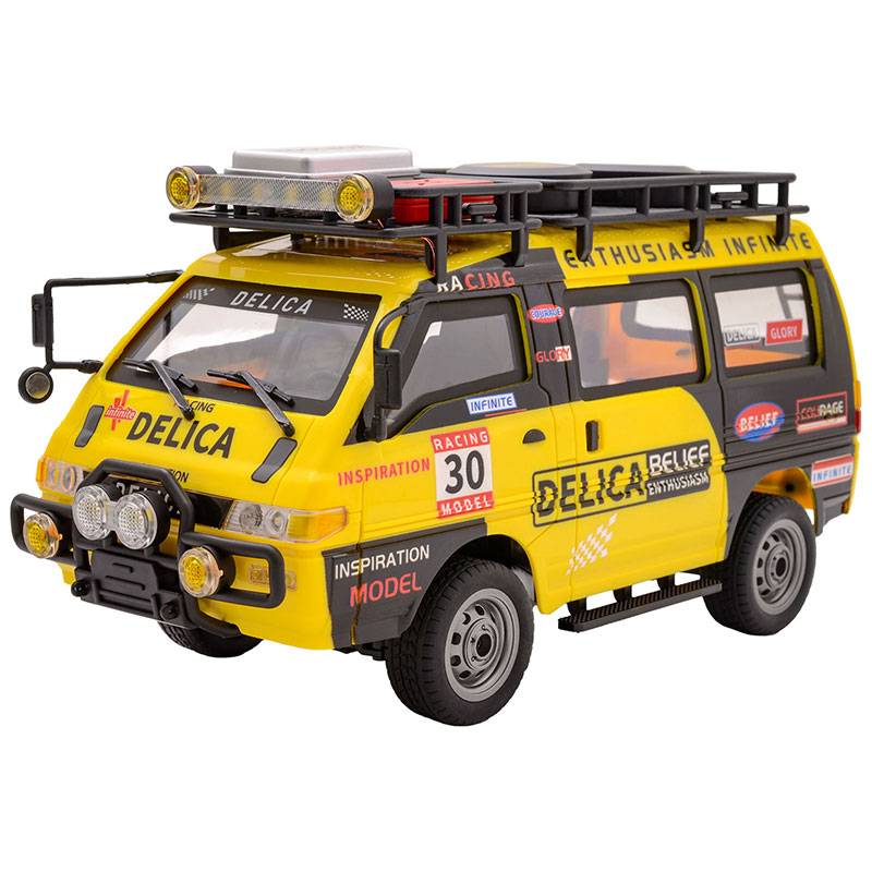 【7月発売予定】APECAR 1/24 4WD RCカー デリカ イエロー JXC5813B-Y｜ホビー＆雑貨のお店　スターゲート