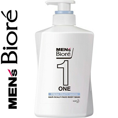 楽天市場】メンズビオレ ONE オールインワン全身洗浄料 フルーティー