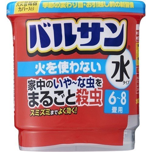 バルサン 火を使わない水タイプ 6-8畳用 12.5g×30セット *レック/家中のいや~な虫をまるごと殺虫/水につけるだけ/少ない煙でスミズミまでよく効く/カメムシ/ムカデ/ゲジ/アリ/ショウジョウバエ/チョウバエ/ユスリカ/ガ/ダンゴムシ/ワラジムシ 虫除け 殺虫剤|スターモール